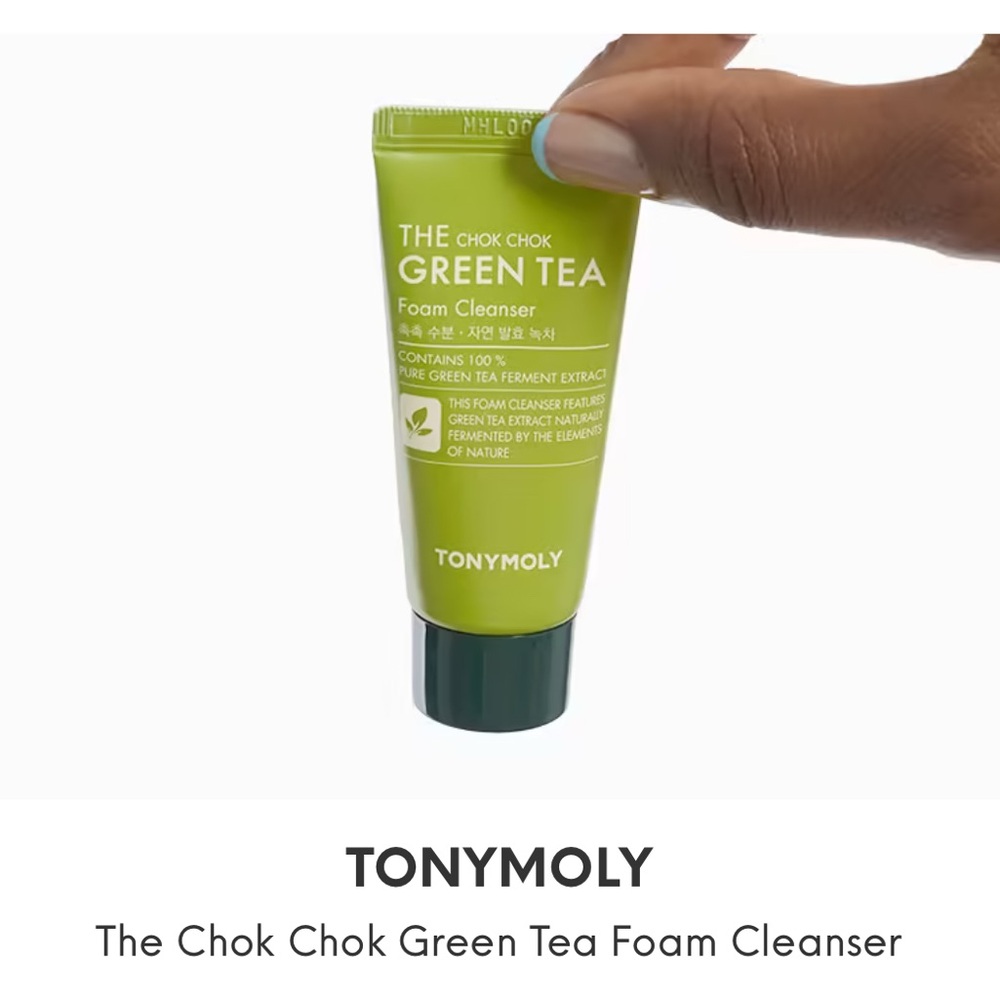 Green Tea Cleanser Exfoliant Skincare